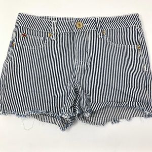 Hudson Jeans Striped Girls Shorts sz 14